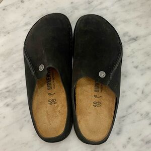 Birkenstock Zermatt Suede Leather Clog Size 40